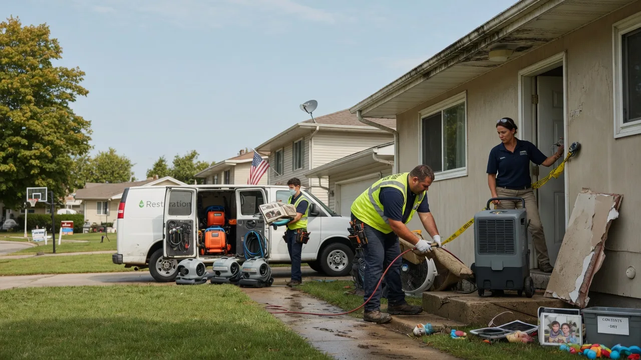 Water Damage Restoration in Mount Holly, NC near me